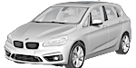 BMW F45 U1808 Fault Code